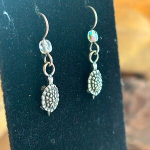 Solid Silver turtle earrings!